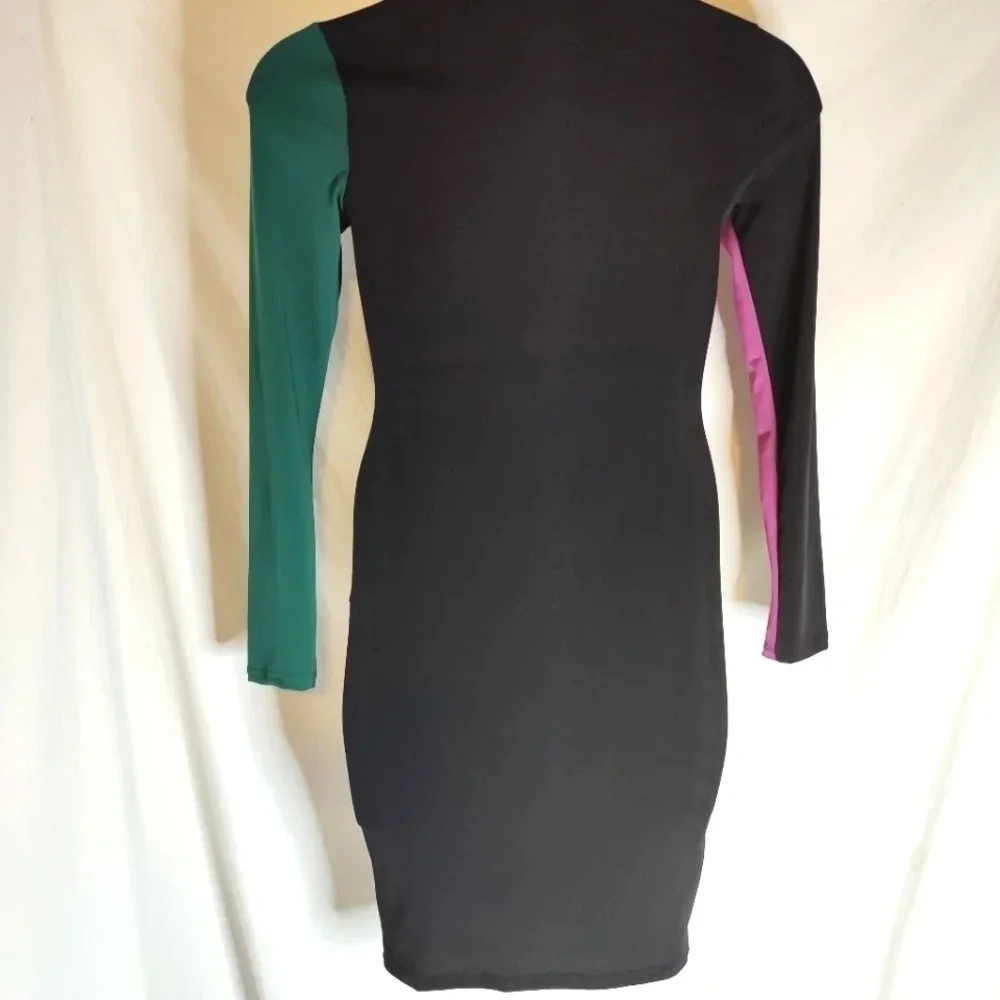 FASHION Nova Bodycon Swoosh Dress NWT 😍 - Picture 9 of 14